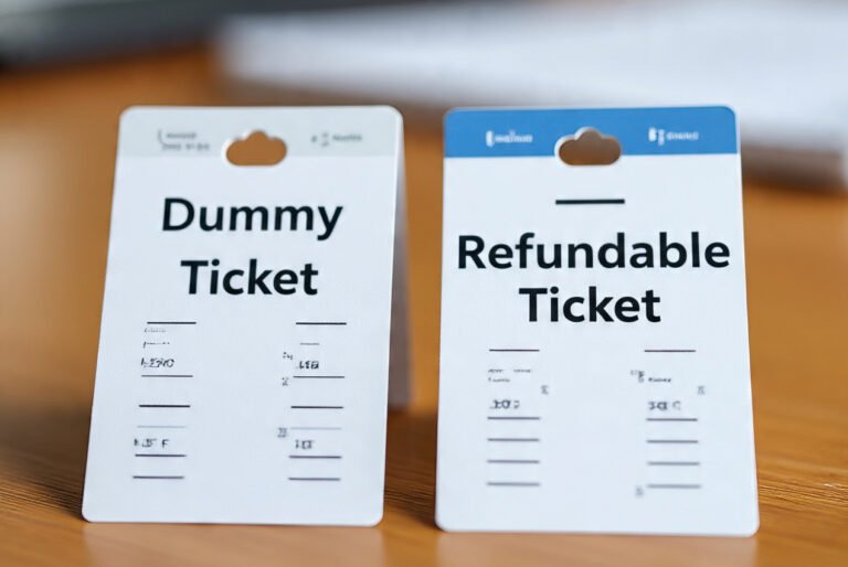 dummy ticket for visa